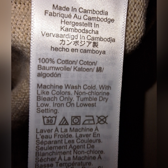 A J.Crew 100% cotton turtleneck sweater in a men's size large. EUC. - Picture 5 of 10